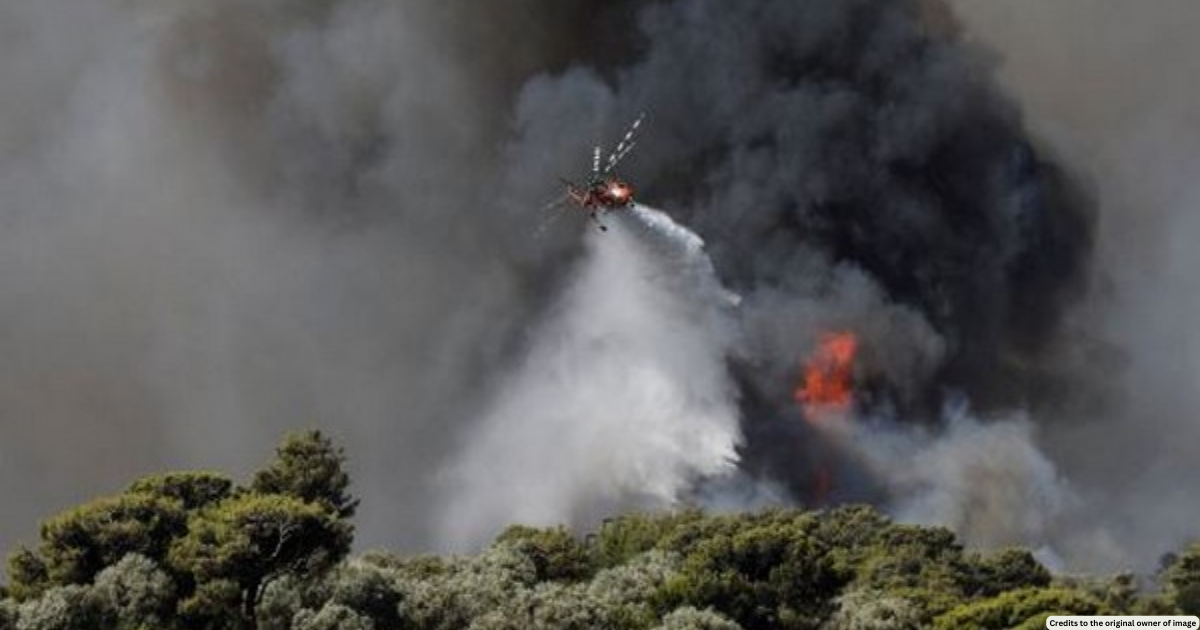 Wildfires rage in Greece amid searing heatwave across Europe, trigger evacuations